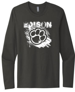 Edison Splash Next Level Cotton Long Sleeve Tee