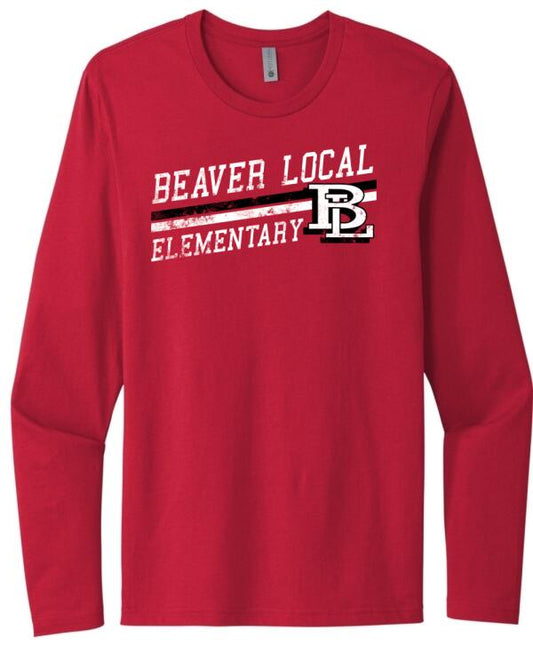 Beaver Local Rising Next Level Cotton Long Sleeve Tee