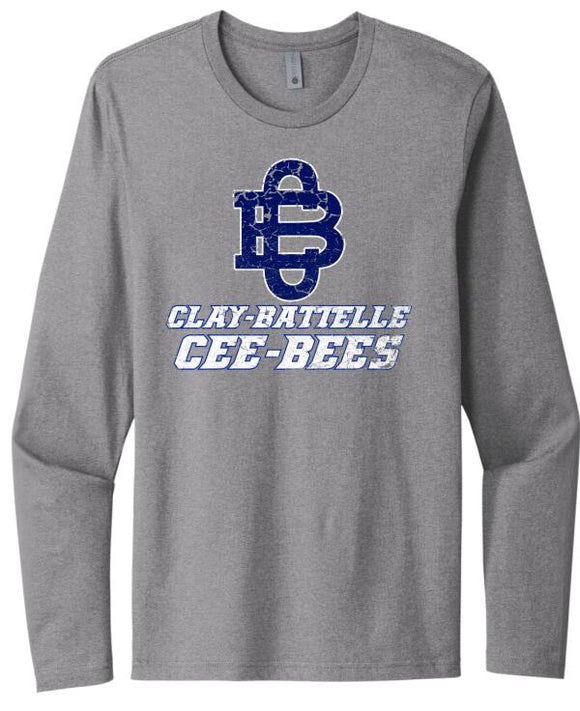 Clay-Battelle Cee-Bees Next Level Cotton Long Sleeve Tee