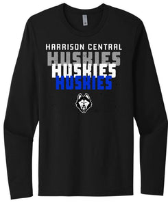 Harrison Central Triple Next Level Cotton Long Sleeve Tee