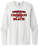 Steubenville Big Red Defenders of the Crimson and Black Next Level Cotton Long Sleeve Tee