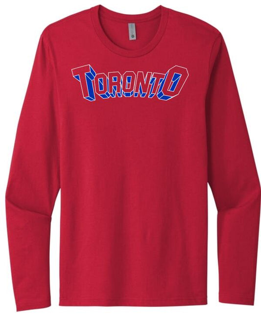 Super Toronto Next Level Cotton Long Sleeve Tee