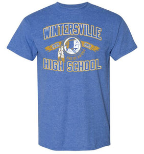 Wintersville Warriors Distressed End of an Era Gildan DryBlend T-Shirt