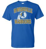 Wintersville Warriors Distressed Main Gildan DryBlend T-Shirt