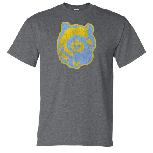 Oak Glen Distressed Bear Gildan DryBlend T-Shirt