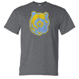 Oak Glen Distressed Bear Gildan DryBlend T-Shirt