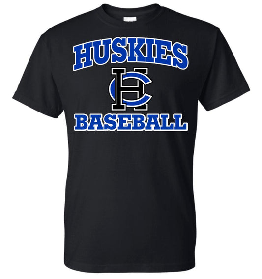 Harrison Central Huskies HC with Custom Text Design Gildan DryBlend T-Shirt