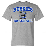Harrison Central Huskies HC with Custom Text Design Gildan DryBlend T-Shirt