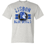 Lisbon Blue Devils Boycott Distressed Design