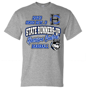 Harrison Central Baseball 2023 State Runners-Up Gildan DryBlend T-Shirt