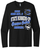 Harrison Central Baseball 2023 State Runners-Up Next Level Cotton Long Sleeve Tee