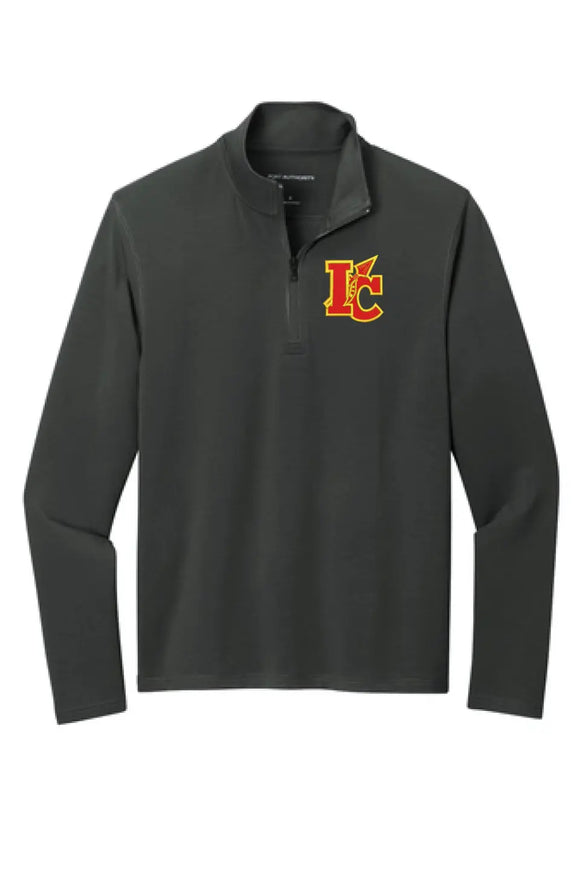 Indian Creek Embroidery Port Authority Microterry 1/4-Zip Pullover