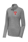 Toronto Embroidery Sport-Tek LADIES PosiCharge Tri-Blend Wicking 1/4-Zip Pullover