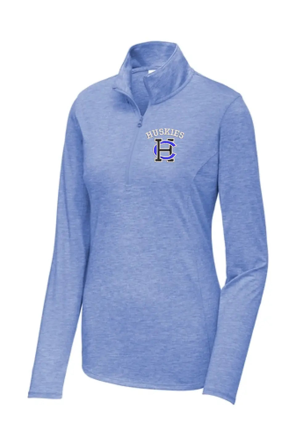 Harrison Central Embroidery Sport-Tek LADIES PosiCharge Tri-Blend Wicking 1/4-Zip Pullover