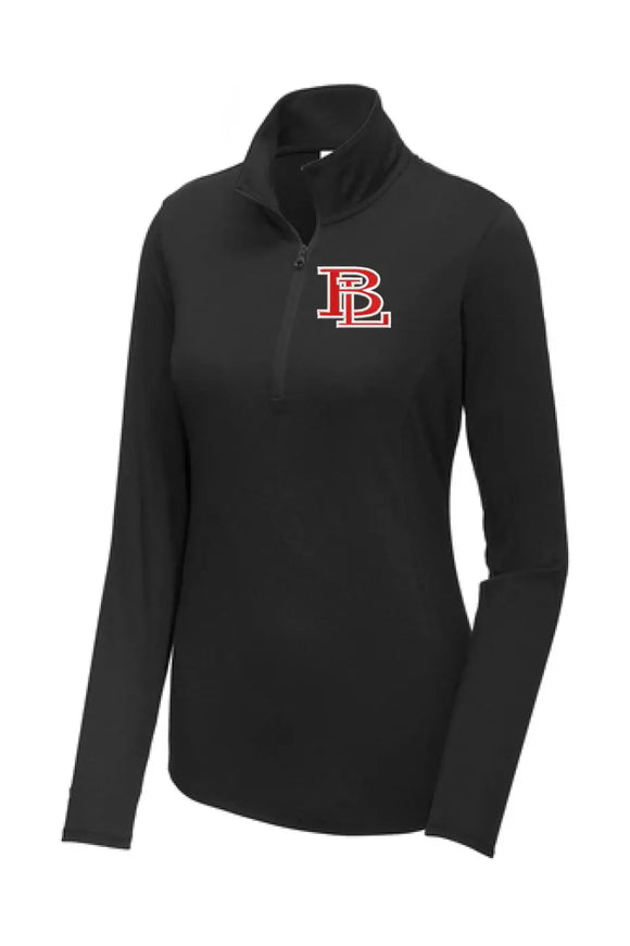 Beaver Local Embroidery Sport-Tek LADIES PosiCharge Tri-Blend Wicking 1/4-Zip Pullover