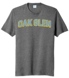 Oak Glen Distressed Letters Tri-Blend Tee