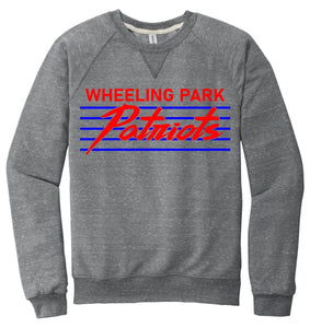 Wheeling Park Thunderstuck Jerzees Snow Heather French Terry Raglan Crew