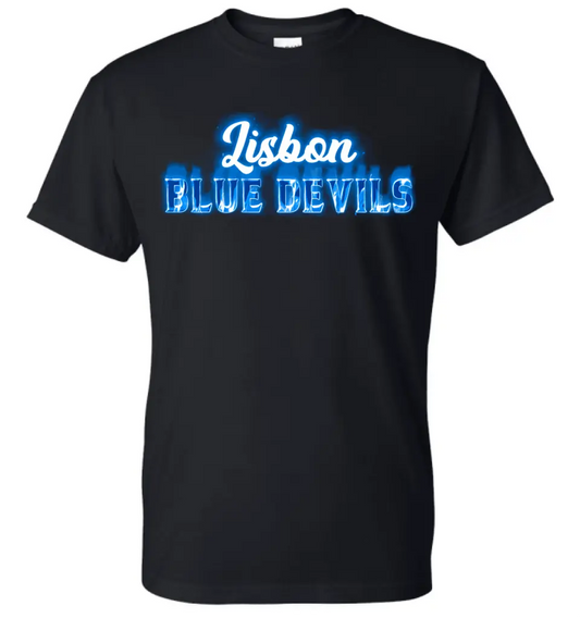 Lisbon Blue Devils Fire Design