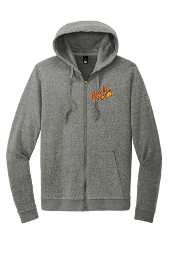 Indian Creek Embroidery Tomahawk Perfect Tri Fleece Full-Zip Hoodie