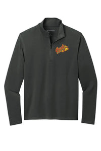 Indian Creek Embroidery Tomahawk Port Authority Microterry 1/4-Zip Pullover