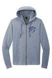 Bridgeport Bulldogs Embroidery Perfect Tri Fleece Full-Zip Hoodie