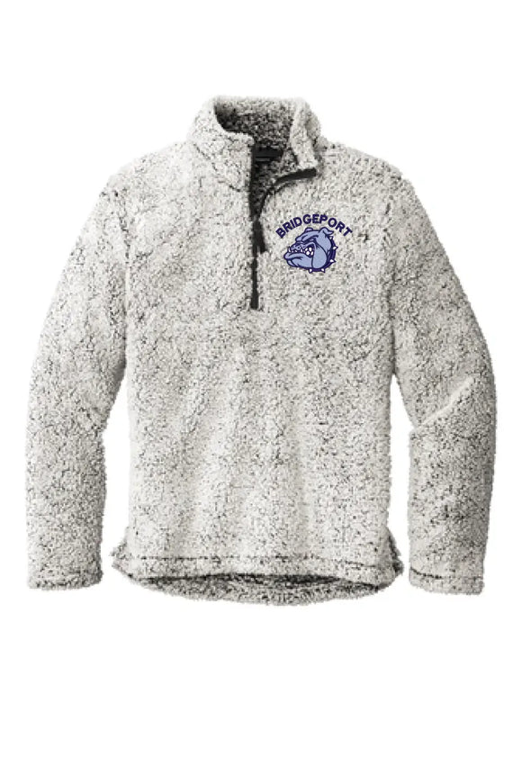 Bridgeport Bulldogs Embroidery Cozy 1/4-Zip Fleece