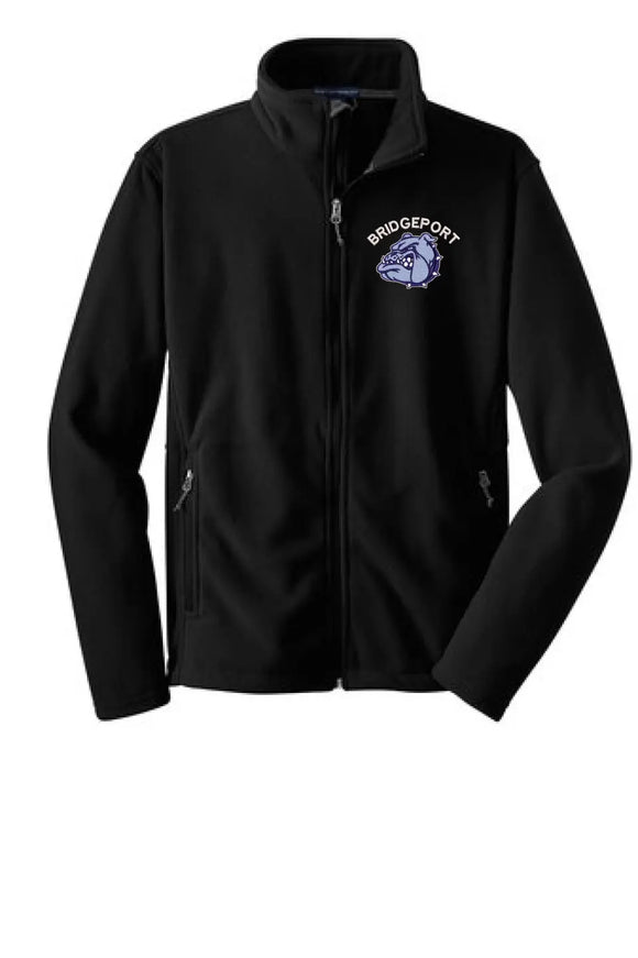 Bridgeport Bulldogs Embroidery on Black Value Fleece Jacket