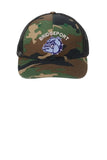 Bridgeport Bulldogs Embroidery on Black Snapback Trucker Cap